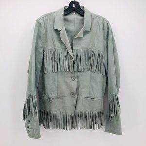 Jakett New York Annie Washed Suede Jacket